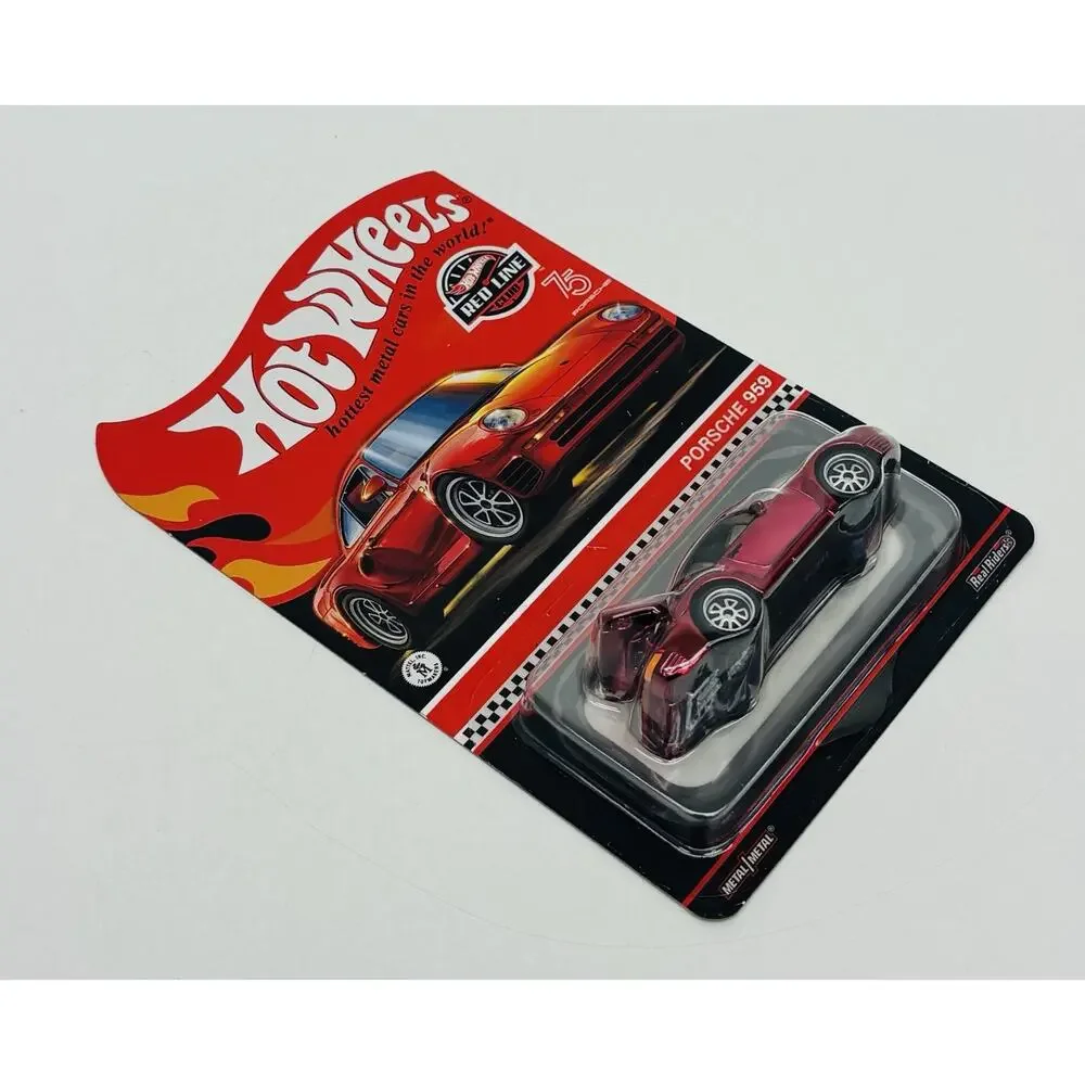 Hot Wheels 2023 RLC 1986 Porsche 959 Red w/ Protector Case HGK85